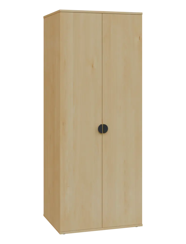 TT 5 - 72 šatní skříň, 2-dveřová, šatní tyč, 1822x720x560, javor horský